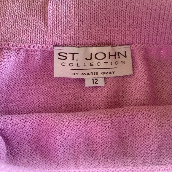 ST. JOHN COLLECTION KNIT SKIRT - Picture 3 of 5